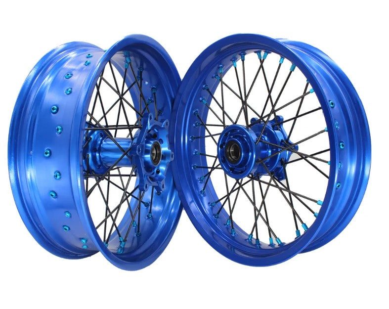 KTM EXC, SX SUPERMOTO RIMS: Blue